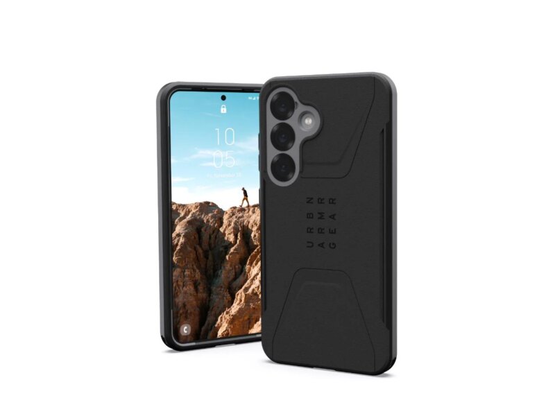 UAG Civilian Magnet Case for Samsung Galaxy S25 - Black