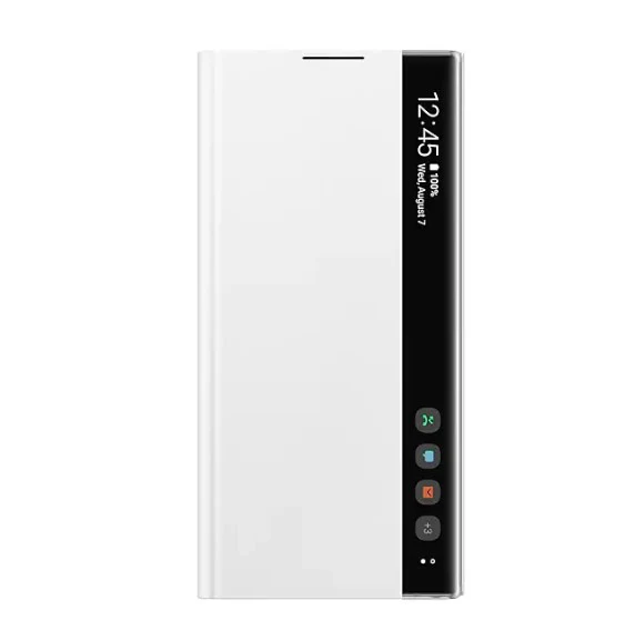 Samsung Galaxy Note 10+ Clear View Cover - White