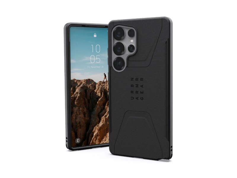 UAG Civilian Magnet Case for Samsung Galaxy S25 Ultra - Black