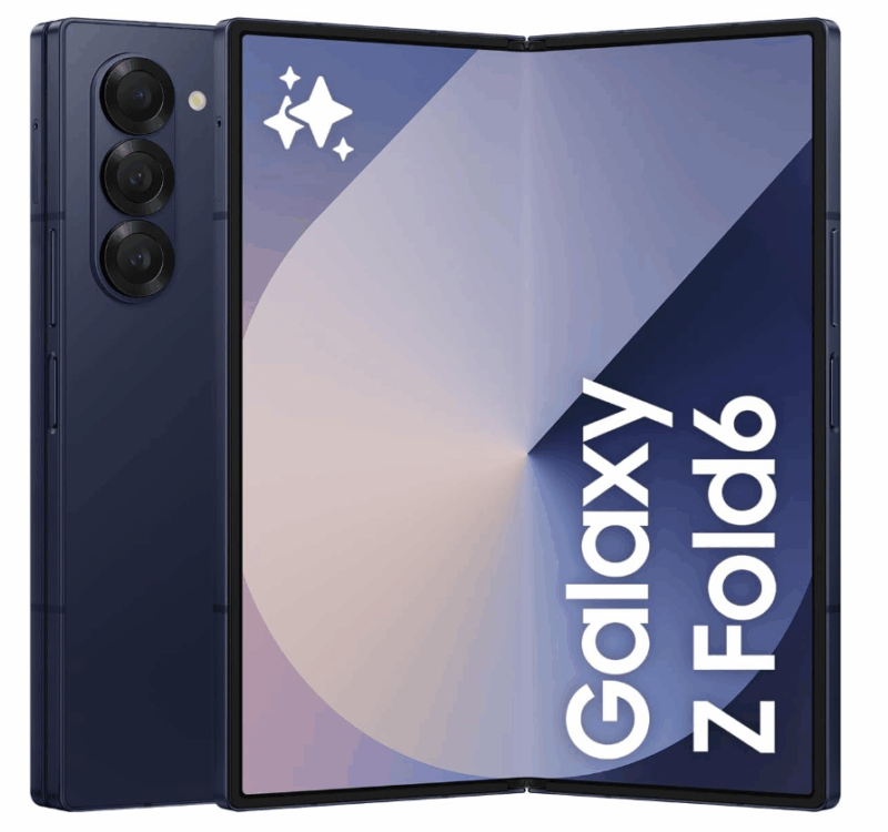 Samsung Galaxy Z Fold6 [AU Version] AI Smartphone, 12GB RAM, 256GB Storage, Navy (Renewed)