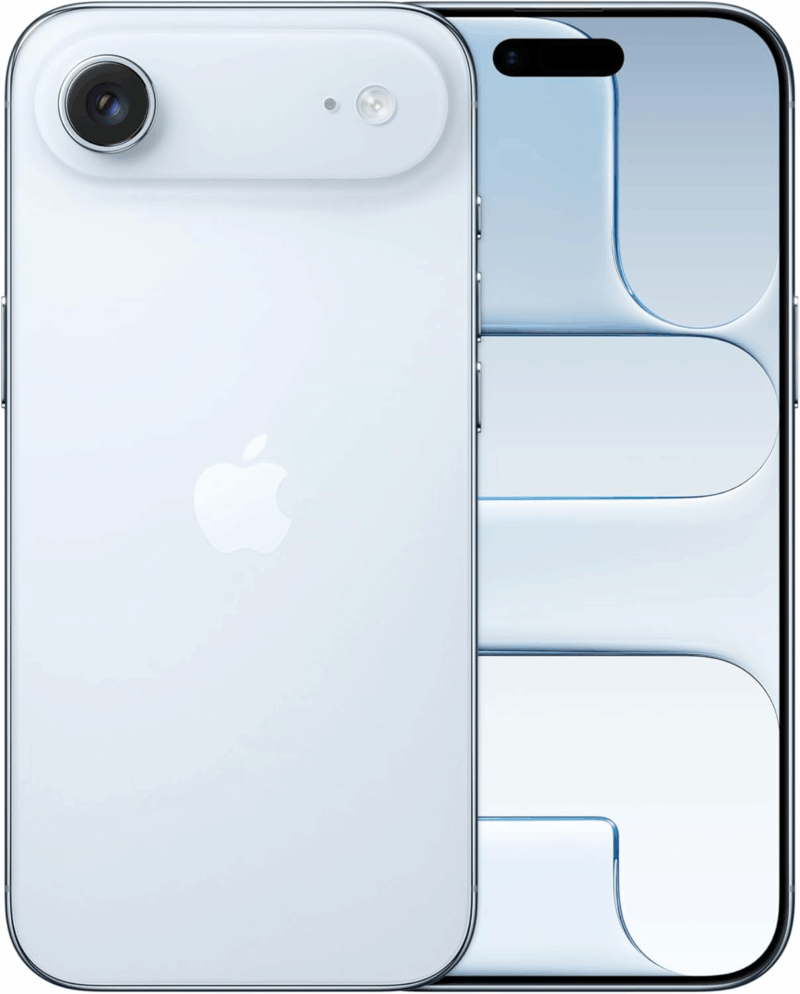 Apple iPhone Air (1 TB) (eSIM only) - Sky Blue [Thinnest iPhone Ever, 6.5-inch Display with Promotion up to 120Hz, Powerful A19 Pro Chip, Center Stage Front Camera, All-Day Battery Life]