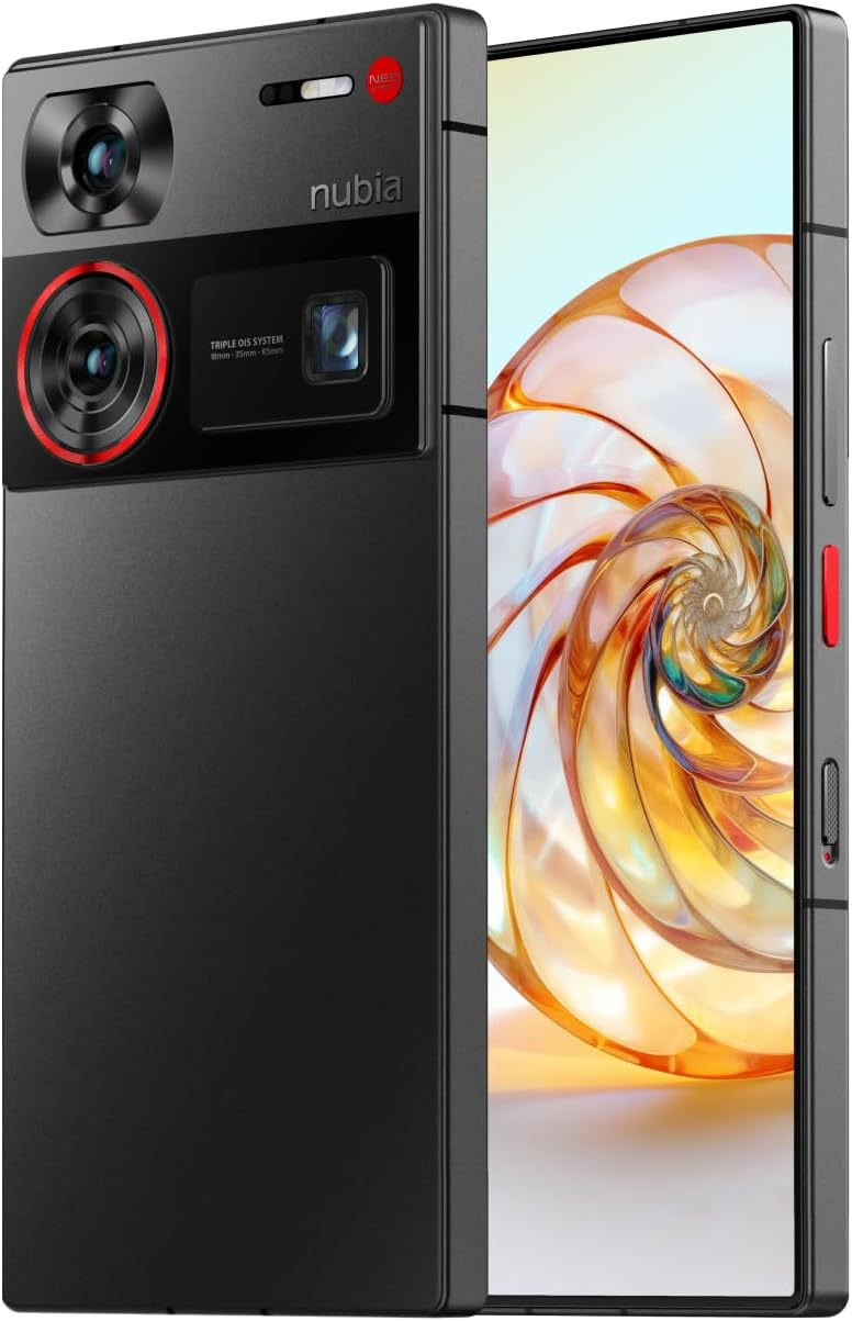 Click to see full view nubia Z60 Ultra 5G Unlocked Cellphone - Android Smartphone with UDC Tech, Snapdragon 8 Gen 3 Chips, 50MP Triple Camera, 120Hz 6.8" AMOLED Display, 80W Fast Charge, IP68 Waterproof